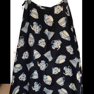 A Line 100% Silk Skirt - Dana Buchman